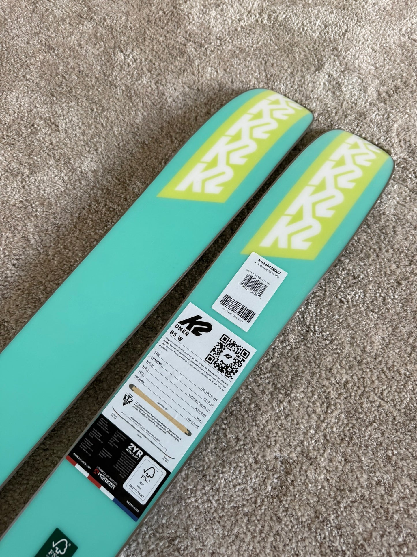 K2 Omen 85 W - 159cm