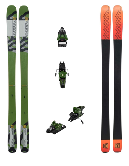 K2 Mindbender 89 Ti Allmountain mäesuusad + Armada Strive 12 klambrid