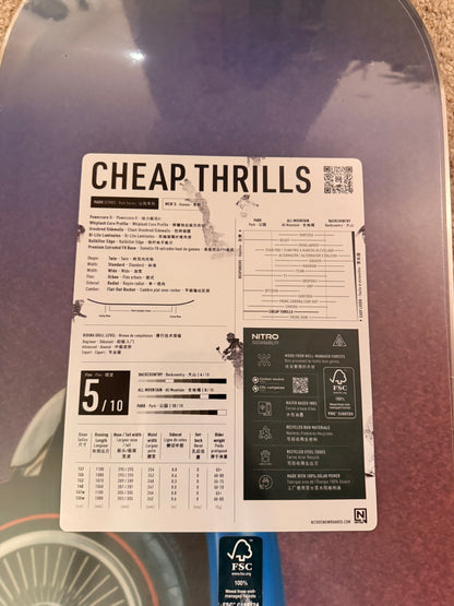 Nitro Cheap Thrills WIDE lumelaud