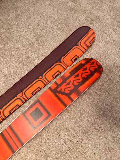 K2 Omen 90 W Twintip / Park / Freeride mäesuusad + Marker 11 Klambrid