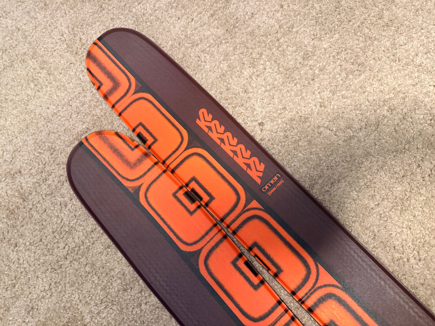 K2 Omen 90 W Twintip / Park / Freeride mäesuusad + Marker 11 Klambrid