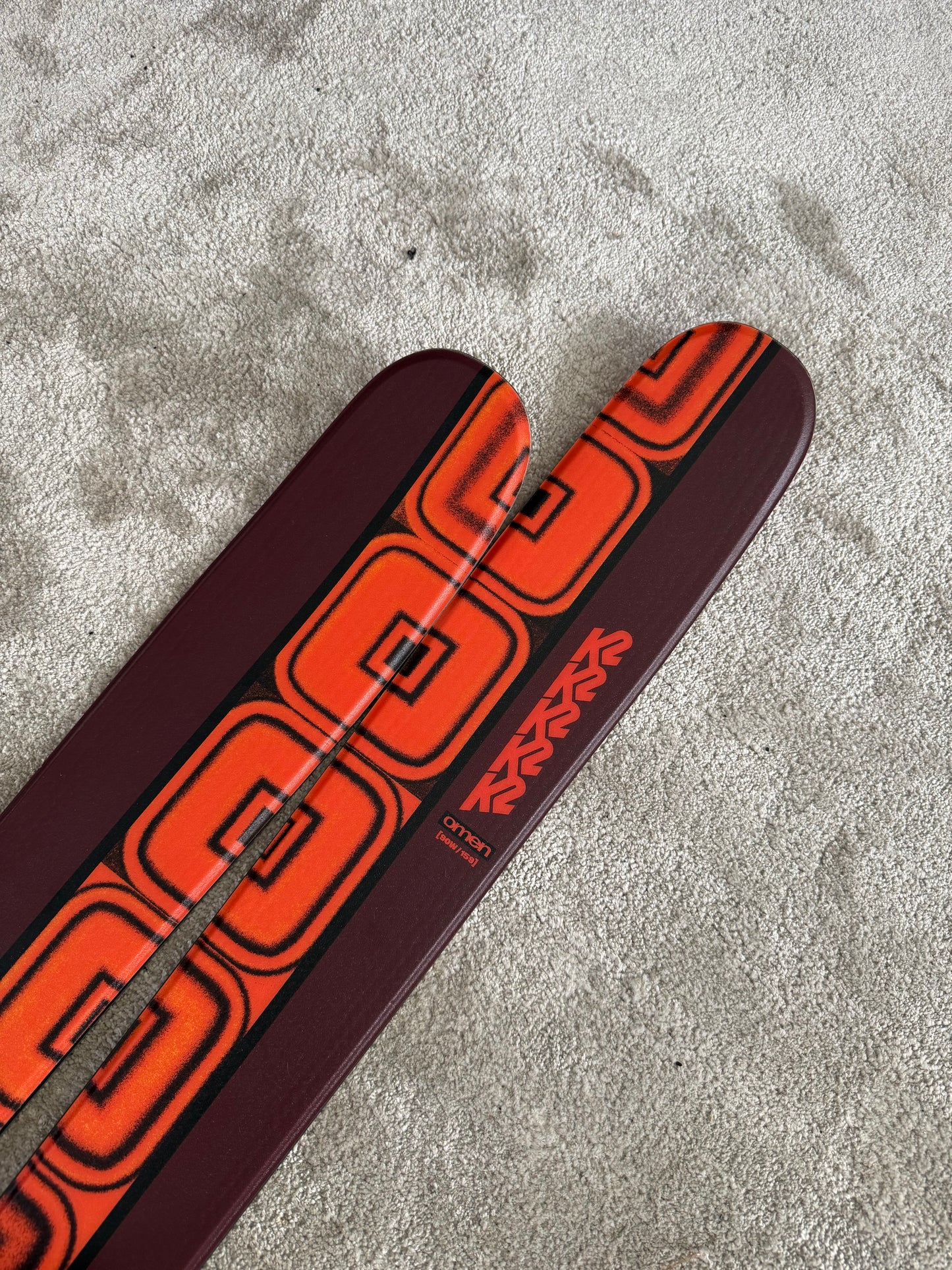 K2 Omen 90 W Twintip / Park / Freeride mäesuusad + Marker 10 Klambrid