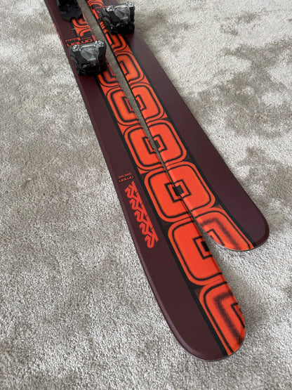 K2 Omen 90 W Twintip / Park / Freeride mäesuusad + Marker 10 Klambrid