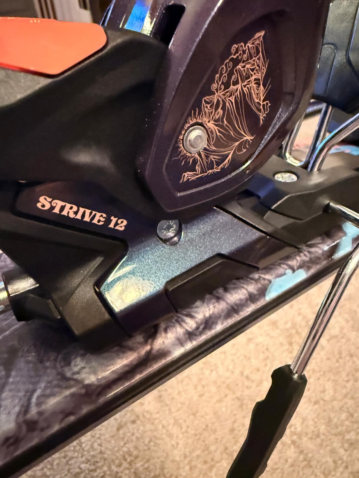 Atomic Bent 85 170cm + Strive 12 GW Allmountain Freestyle suusad