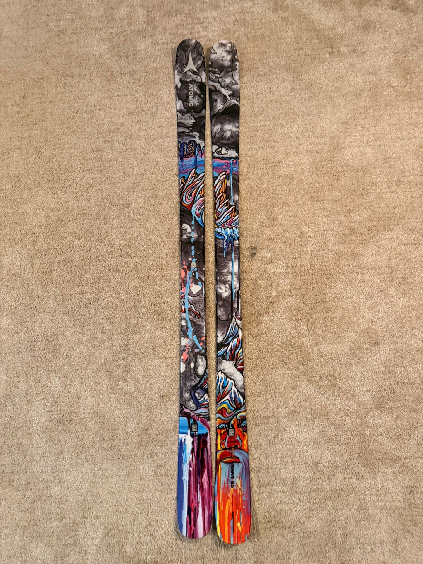 Atomic Bent 85 170cm + Strive 12 GW Allmountain Freestyle suusad