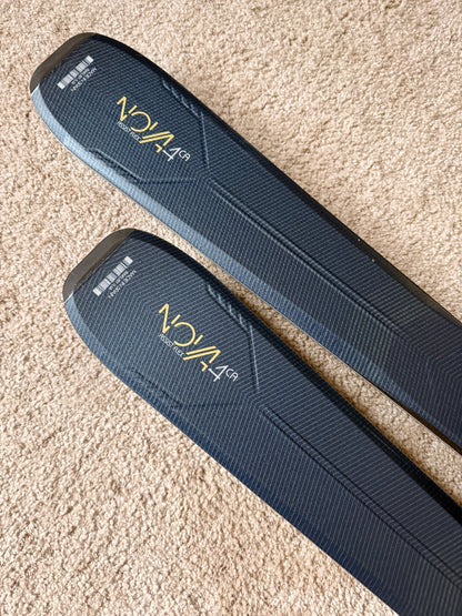 Rossignol Nova 4 + Xpress 10 GW mäesuusad ja klambrid