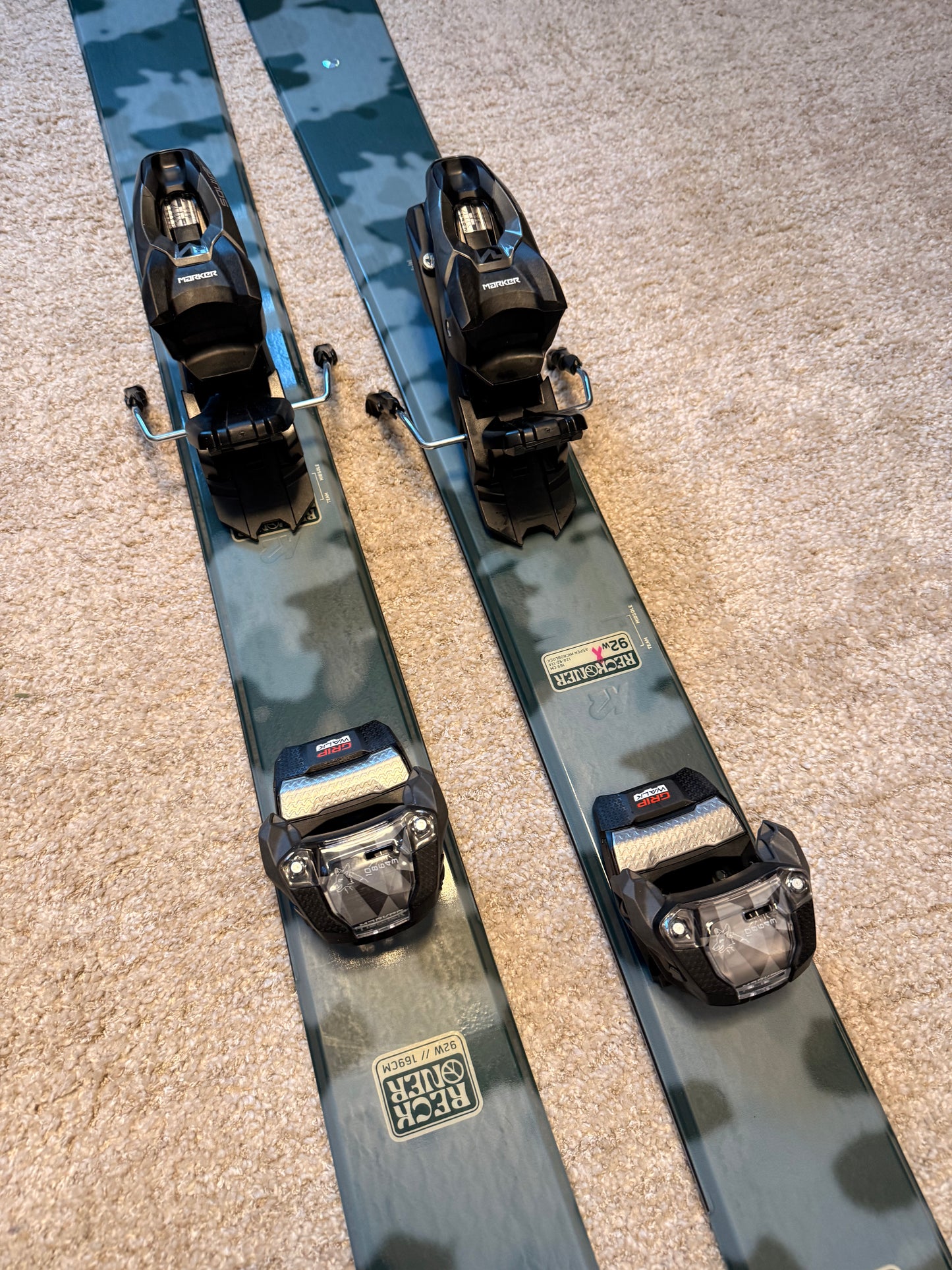 K2 Reckoner 92 W Twintip mäesuusad + Marker Squire 10 klambrid