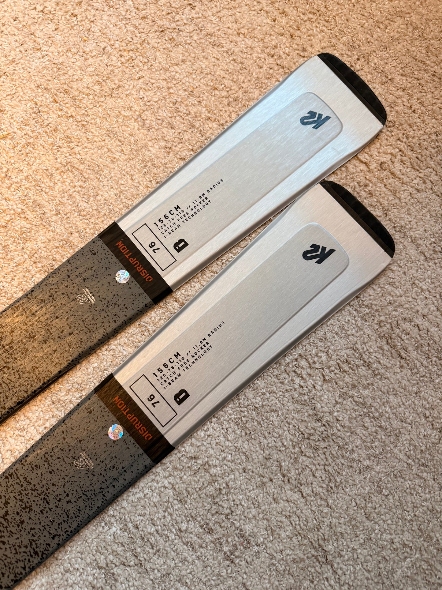 K2 Disruption 76 mäesuusad + Look NX 10 Klambrid