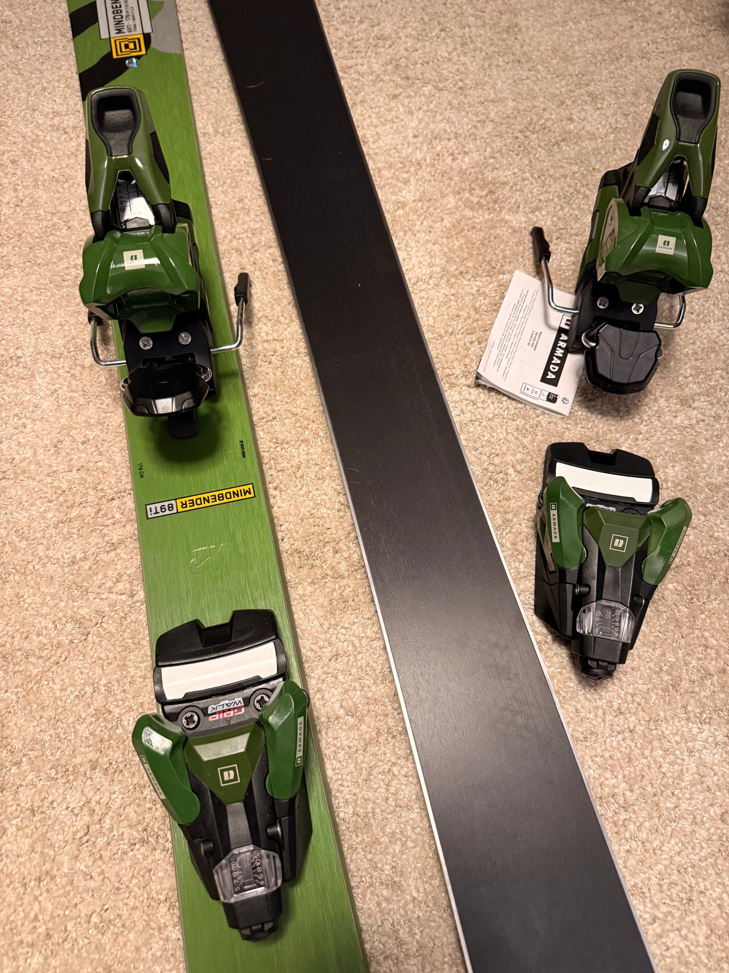 K2 Mindbender 89 Ti Allmountain mäesuusad + Armada Strive 12 klambrid