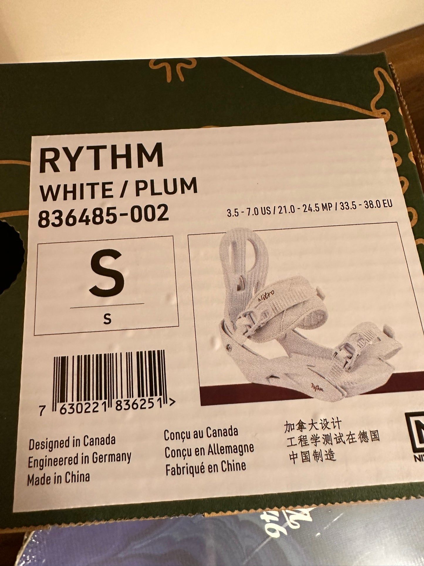 Lumelaua klambrid Nitro Rythm