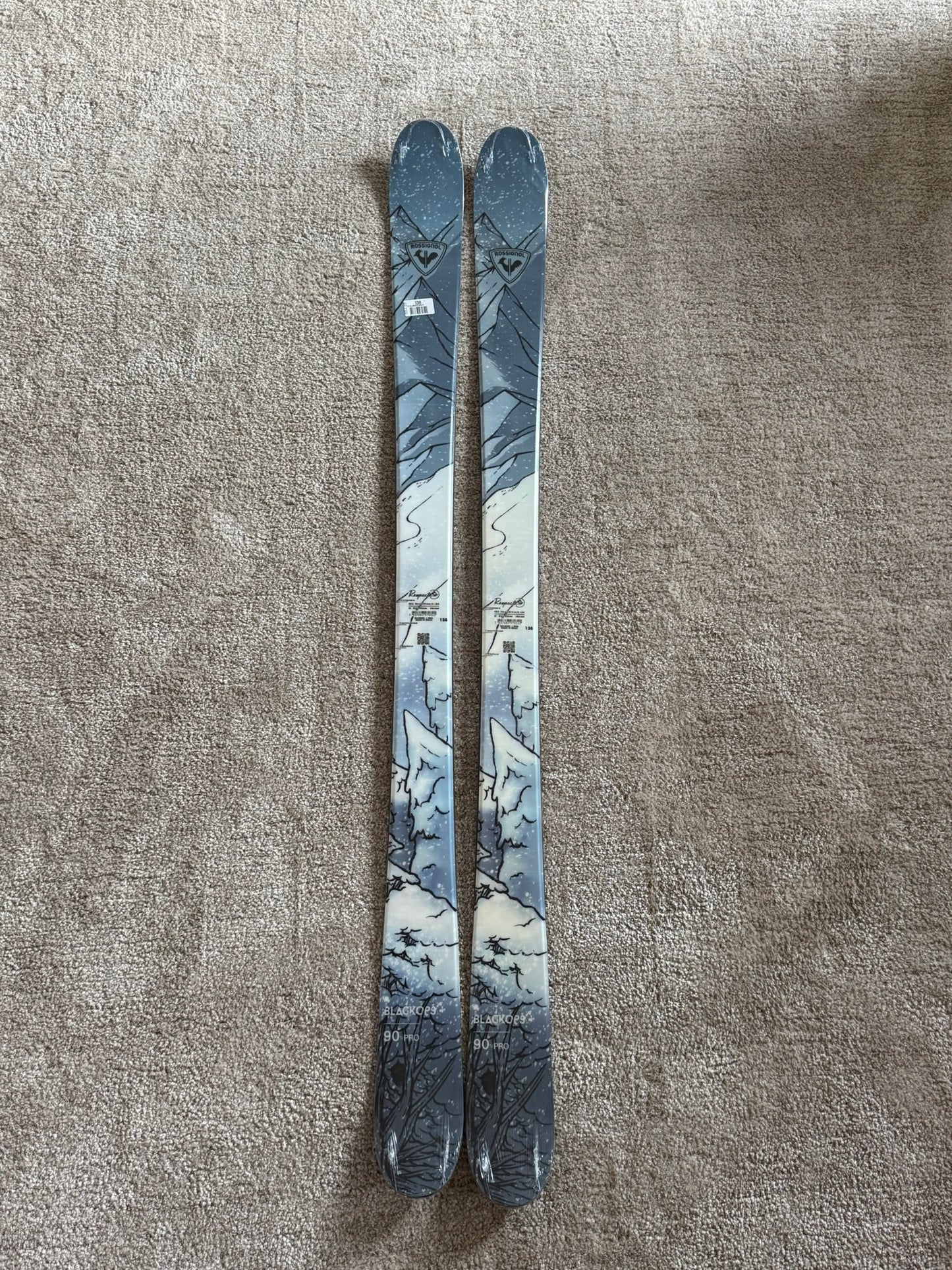 Rossignol Blackops Pro Open Jr TwinTip + NX7 GW klambrid