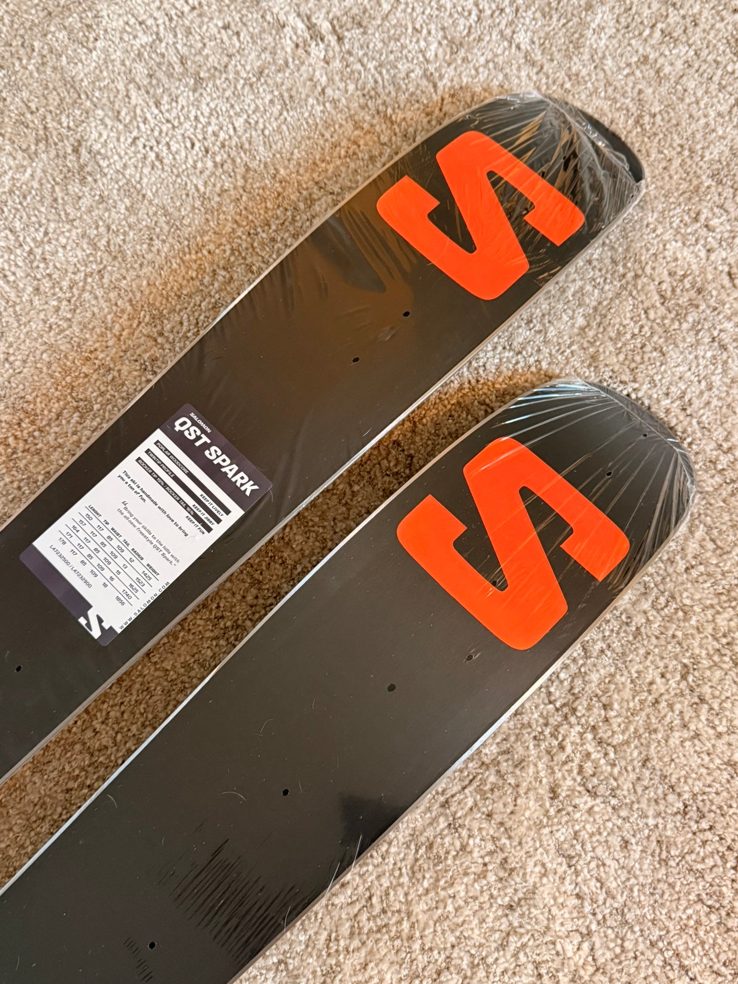 Salomon QST Spark + M10 GW klambrid - 171cm