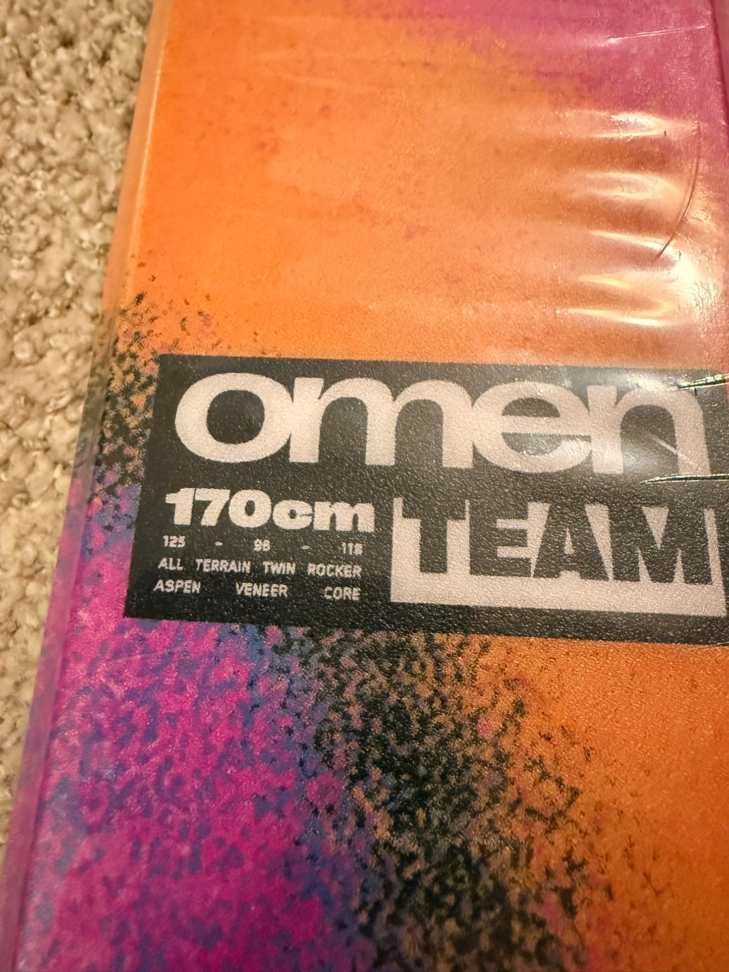 K2 Omen Team Twin Tip mäesuusad 2025