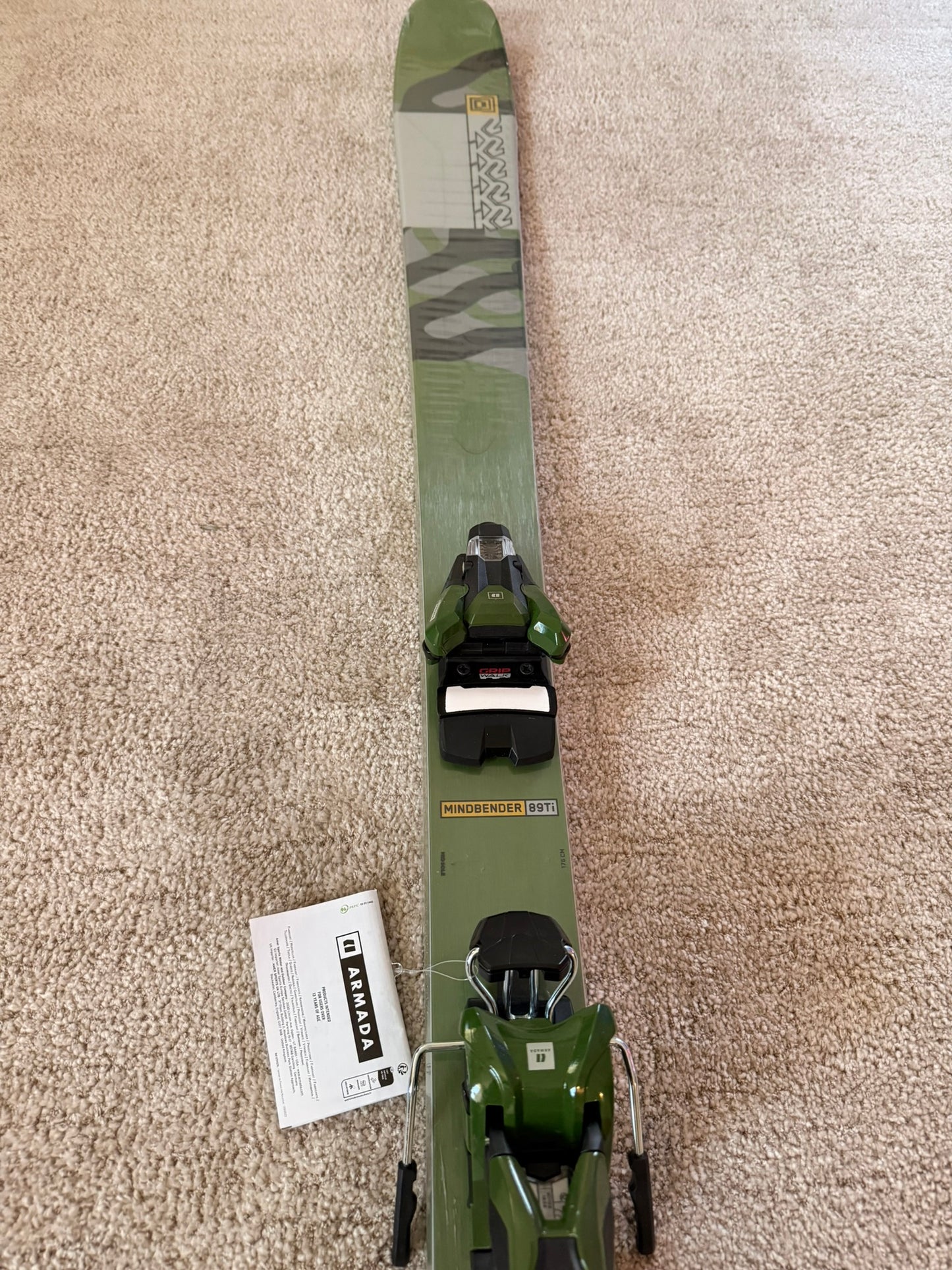 K2 Mindbender 89 Ti Allmountain mäesuusad + Armada Strive 12 klambrid