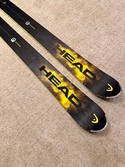 Head Monster 98 Ti Allmountain / Freeride mäesuusad + Attack 14 Klambrid