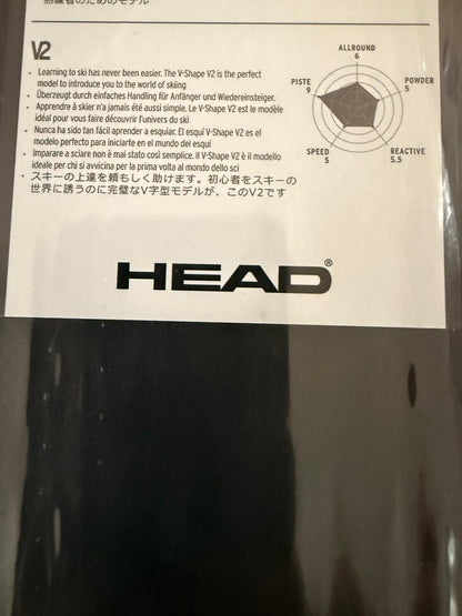 Head Shape V2 mäesuusad 156cm + SLR 9.0 GW klambrid