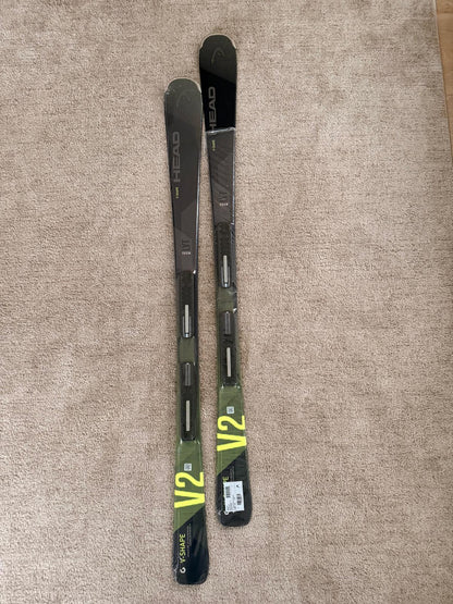 Head Shape V2 mäesuusad 156cm + SLR 9.0 GW klambrid